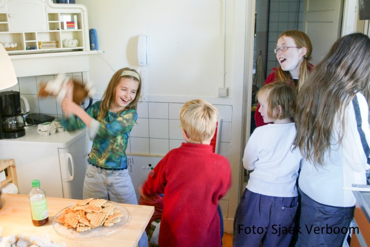 Schoonhoven - Basisschool 'Iederwijs'  foto sjaak verboom / 23-9-2002